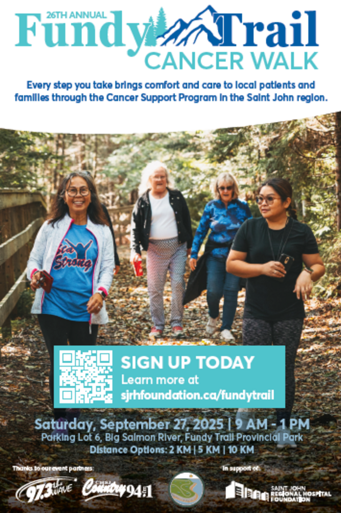 26e Marche annuelle contre le cancer du Sentier Fundy